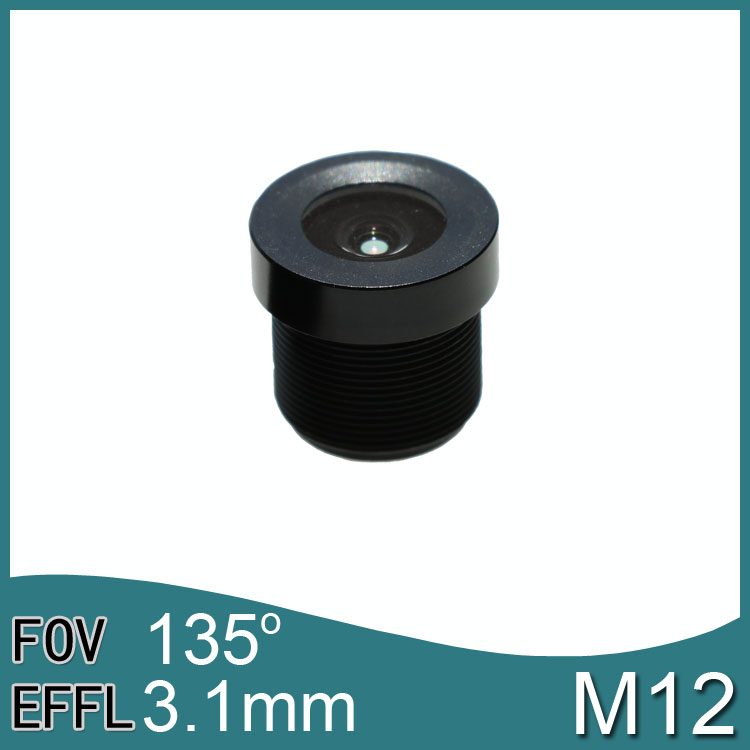 Objectif de caméra 3,1 mm